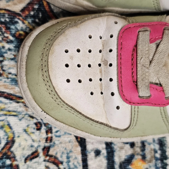 NIKE COURT BOROUGH LOW RECRAFT PS Kids Sneakers, DV5457 108 White/D - Picture 7 of 11